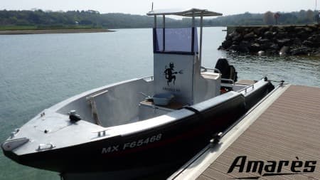 amares.fr, Amarès 570, bateau aluminium de plaisance