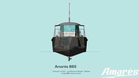 amares.fr, Amarès 865, bateau aluminium de plaisance