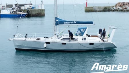 amares.fr, Chatam 43, bateau aluminium de plaisance