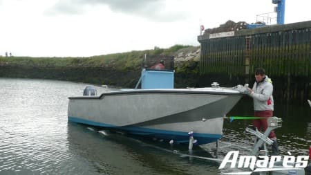 amares.fr, Coryphène 22, bateau aluminium de plaisance