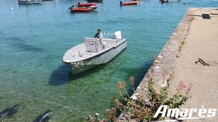 amares.fr, Coryphène 22, bateau aluminium de plaisance