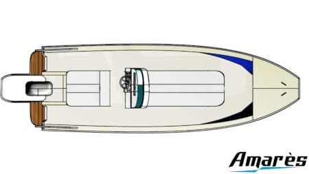 amares.fr, Coryphène 760, bateau aluminium