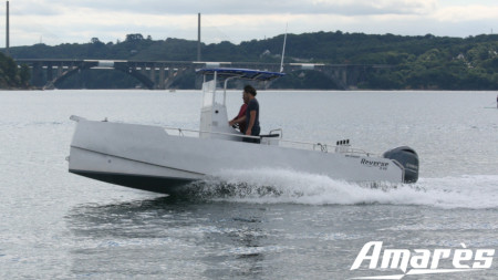 amares.fr, Reverse 6.60, bateau aluminium, plaisance et professionnels