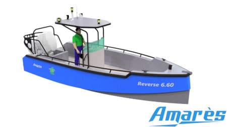 amares.fr, Reverse 6.60, bateau aluminium, plaisance et professionnels