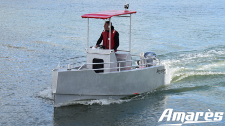 amares.fr, Reverse 4.60, bateau aluminium, plaisance et professionnels