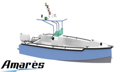 amares.fr, Reverse 5.60, bateau aluminium, plaisance et professionnels