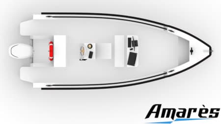 amares.fr, Barge Reverse 5.60, bateau aluminium, professionnels
