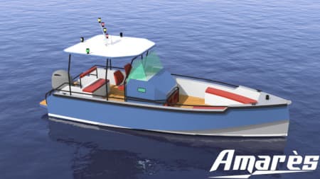 amares.fr, Reverse 8.00, bateau aluminium, plaisance