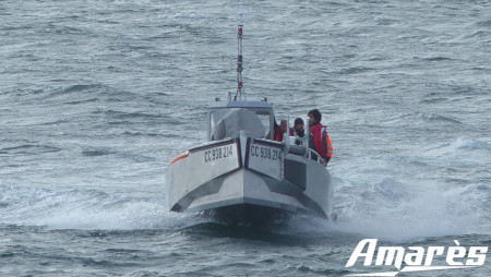 amares.fr, Reverse 6.60 Bathymétrie, bateau aluminium, professionnels
